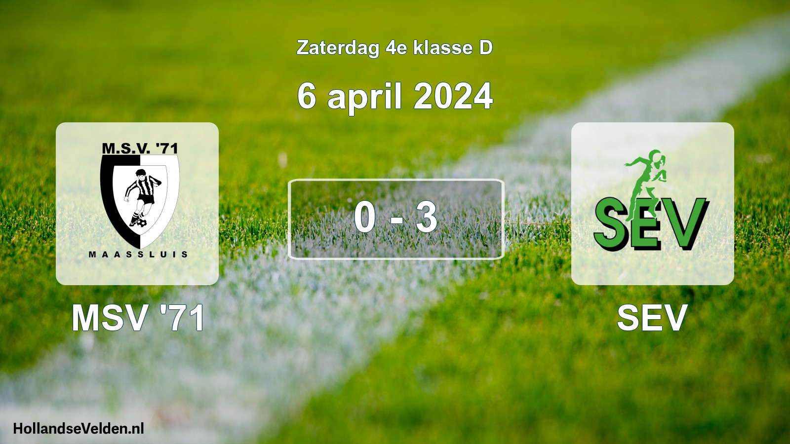 Total number of matches played: MSV '71 - SEV 0 - 3 (6 April 2024)