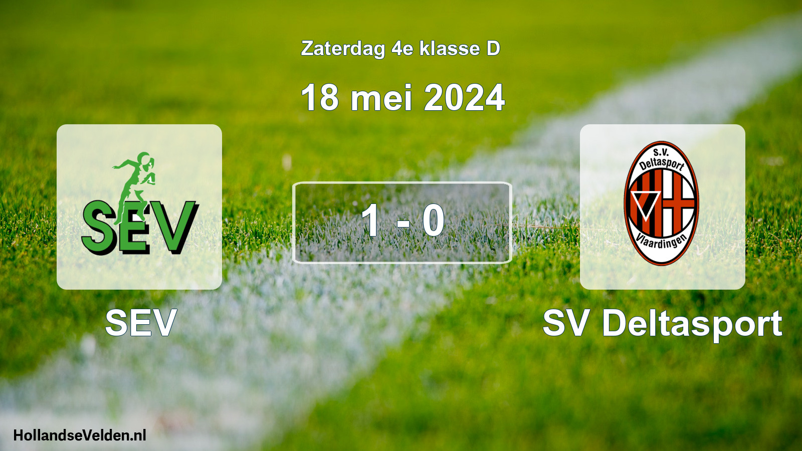 Total number of matches played: SEV - SV Deltasport 1 - 0 (18 May 2024)