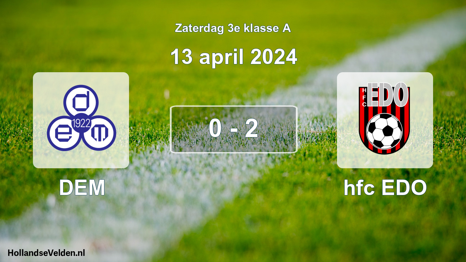 Total number of matches played: DEM - hfc EDO 0 - 2 (13 April 2024)