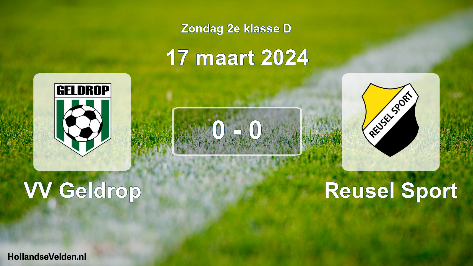 Total number of matches played: VV Geldrop - Reusel Sport 0 - 0 (17 March 2024)