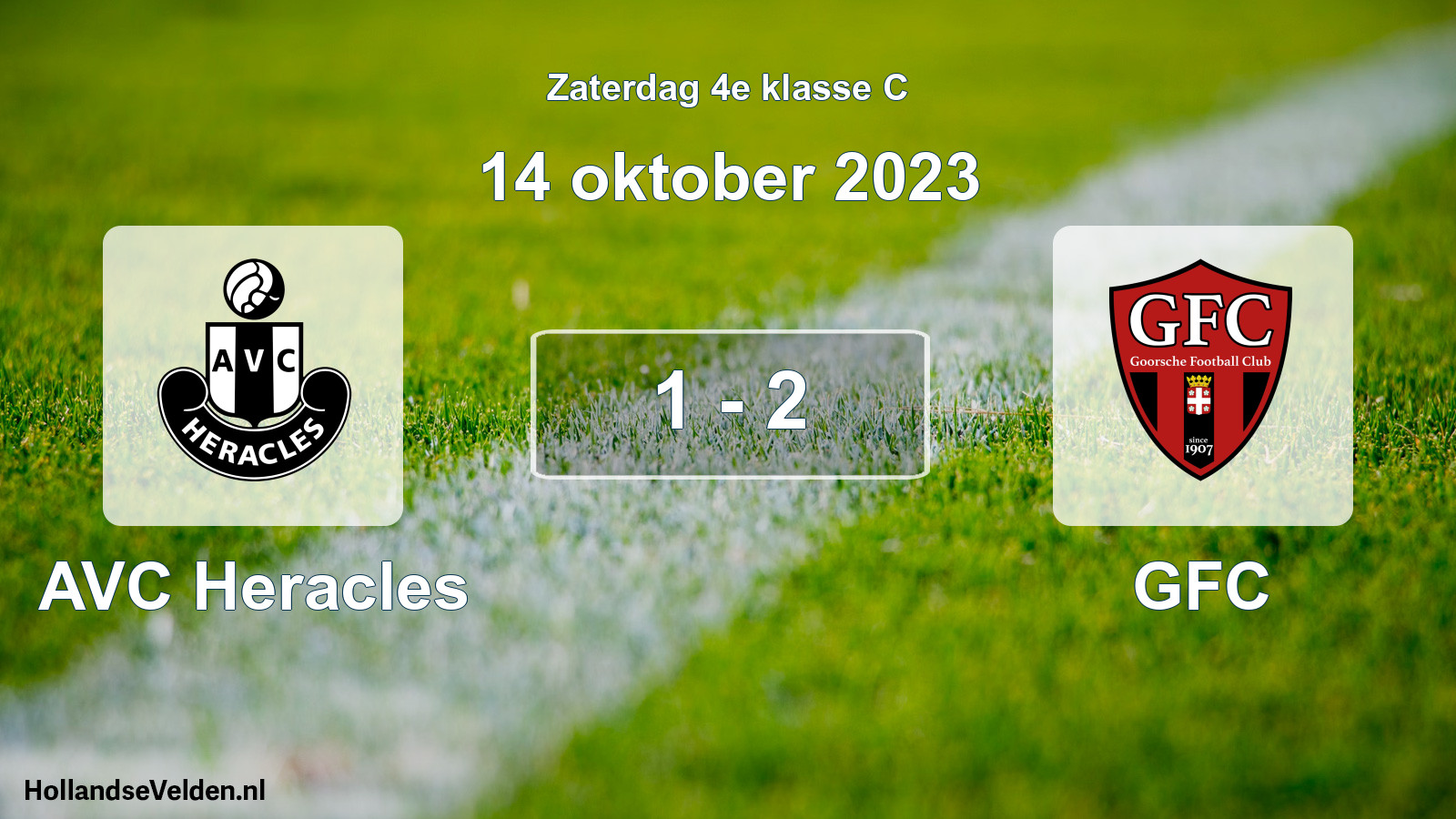 Total number of matches played: AVC Heracles - GFC 1 - 2 (14 October 2023)