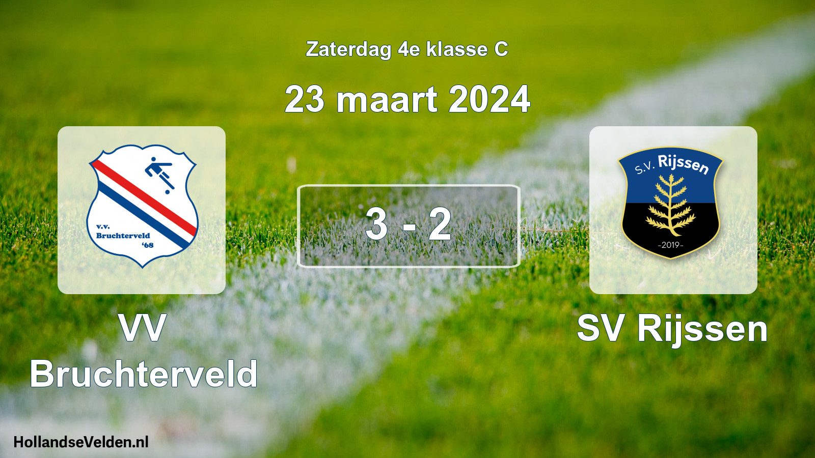Total number of matches played: VV Bruchterveld - SV Rijssen 3 - 2 (23 March 2024)