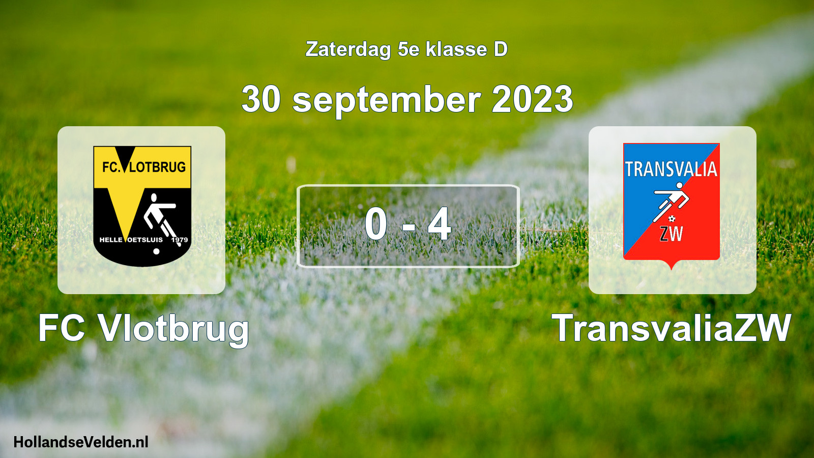 Total number of matches played: FC Vlotbrug - TransvaliaZW 0 - 4 (30 September 2023)