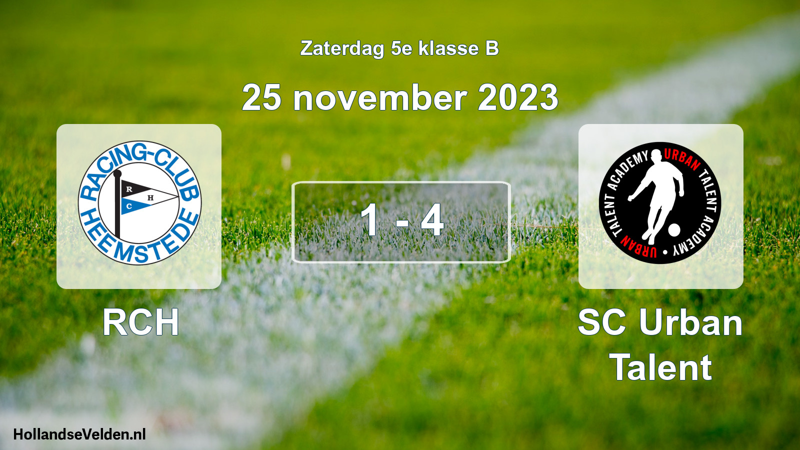 Total number of matches played: RCH - SC Urban Talent 1 - 4 (25 November 2023)