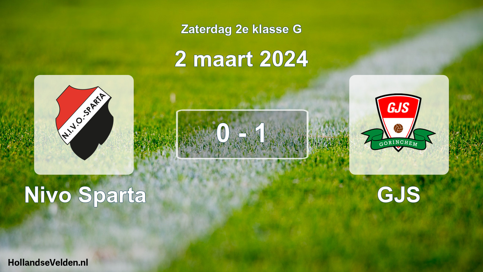 Total number of matches played: Nivo Sparta - GJS 0 - 1 (2 March 2024)