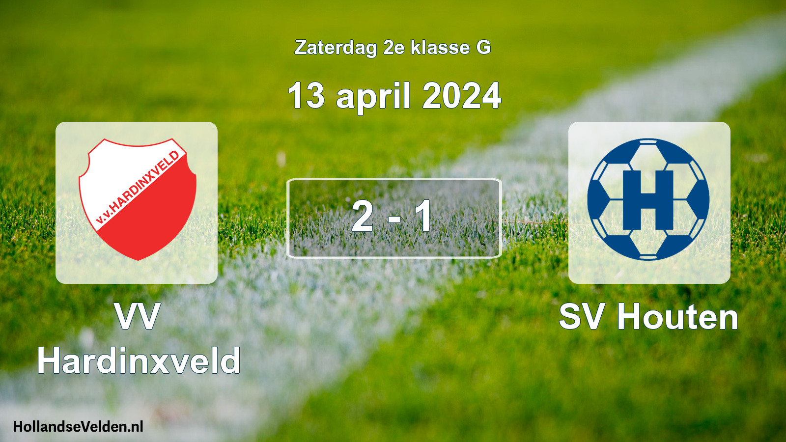 Total number of matches played: VV Hardinxveld - SV Houten 2 - 1 (13 April 2024)