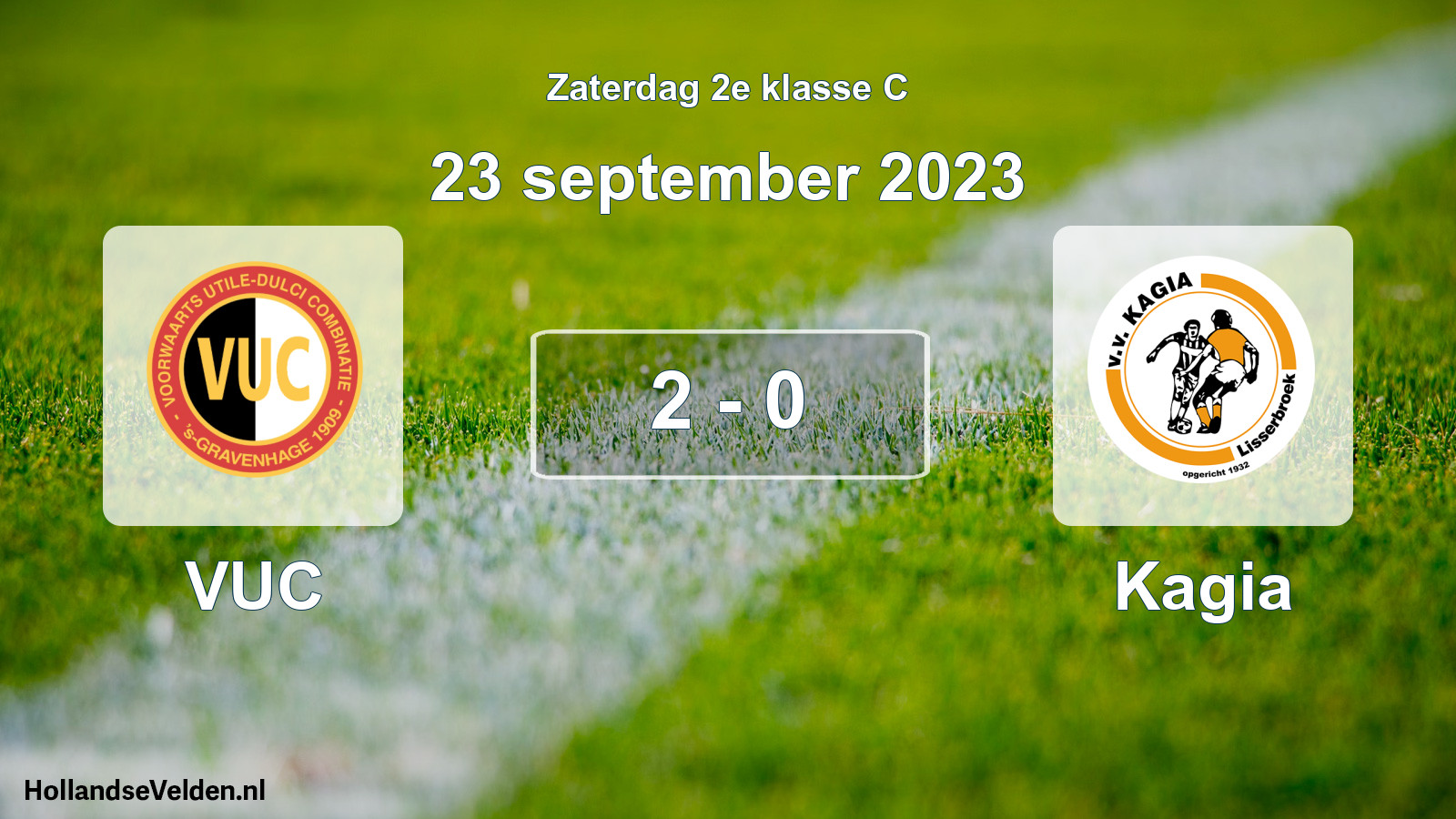 Total number of matches played: VUC - Kagia 2 - 0 (23 September 2023)