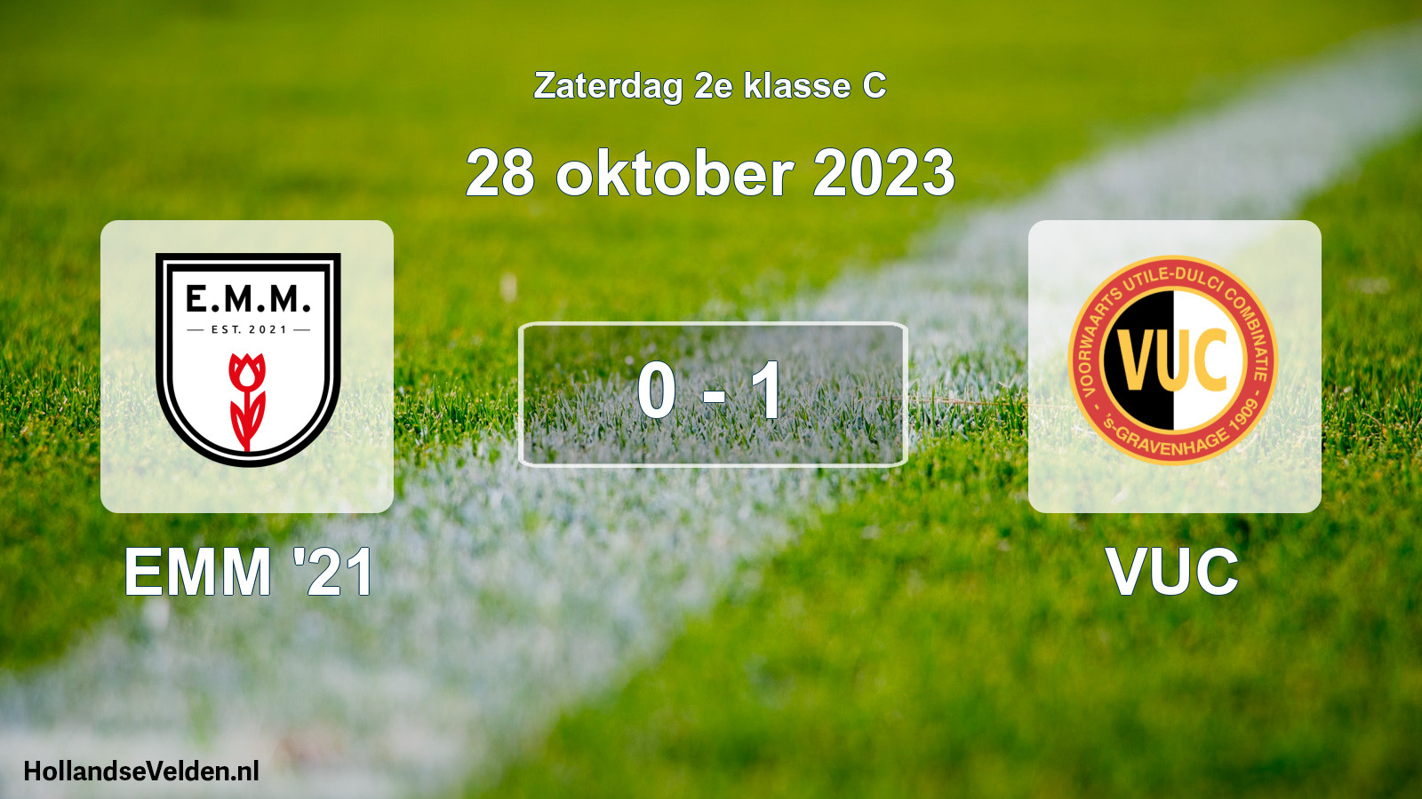 Total number of matches played: EMM '21 - VUC 0 - 1 (28 October 2023)