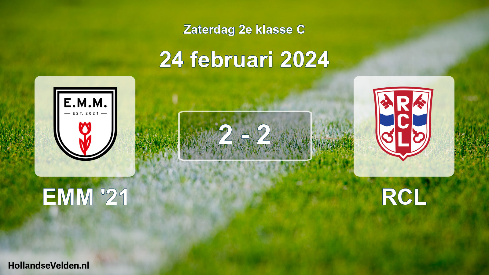 Total number of matches played: EMM '21 - RCL 2 - 2 (24 February 2024)