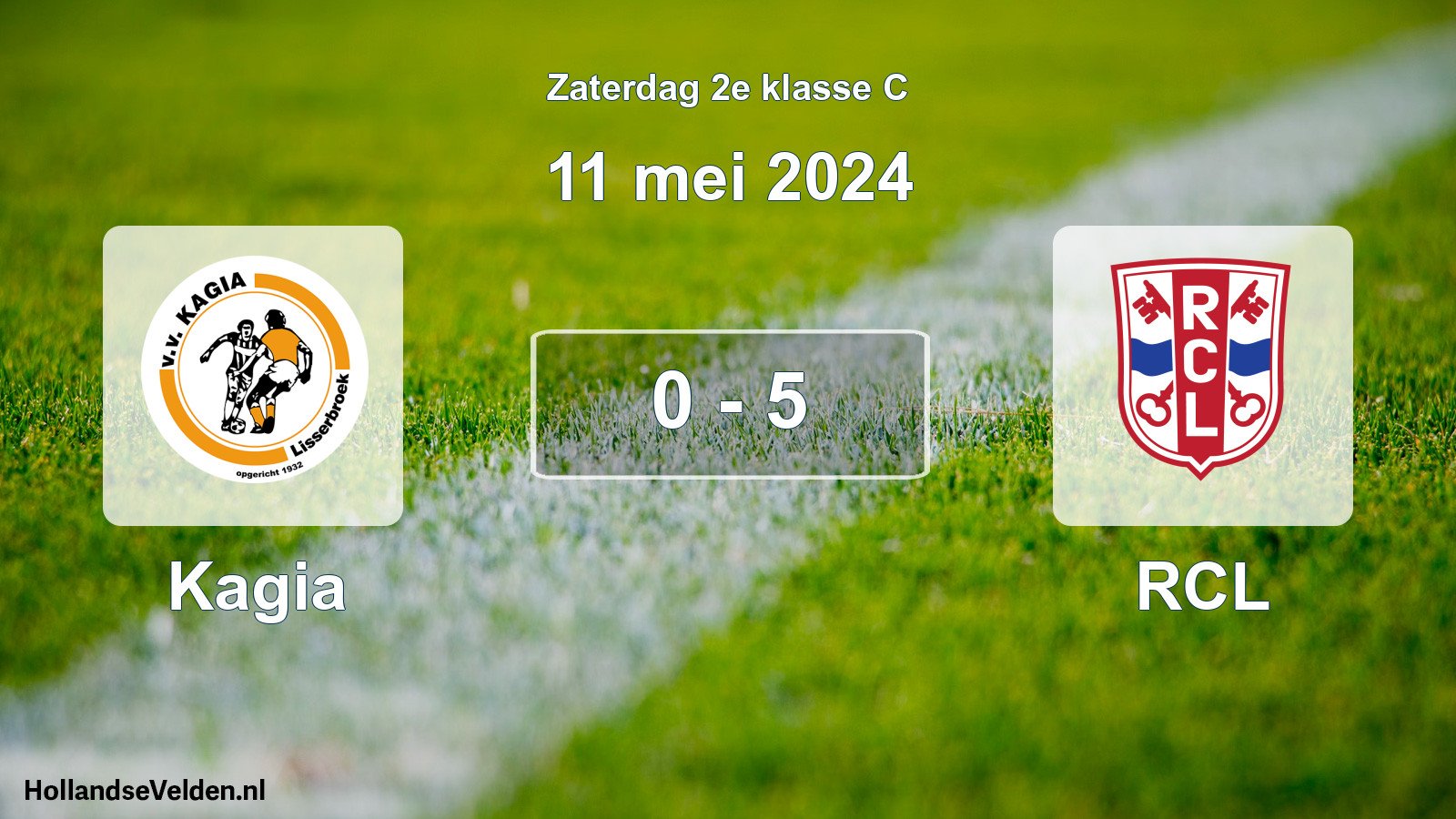 Total number of matches played: Kagia - RCL 0 - 5 (11 May 2024)