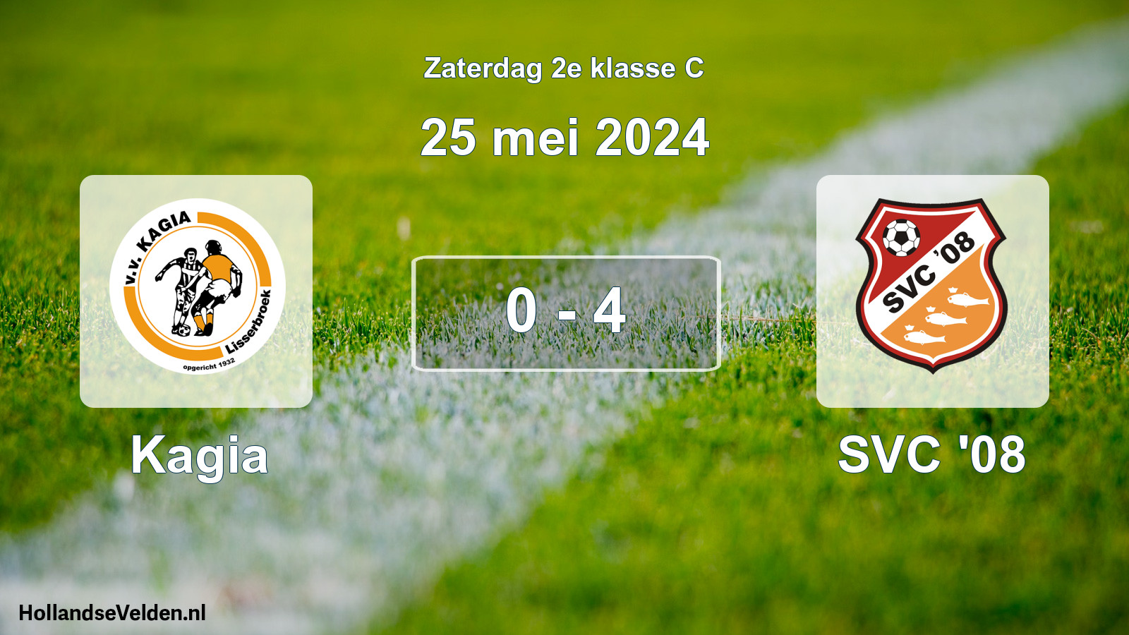 Total number of matches played: Kagia - SVC '08 0 - 4 (25 May 2024)