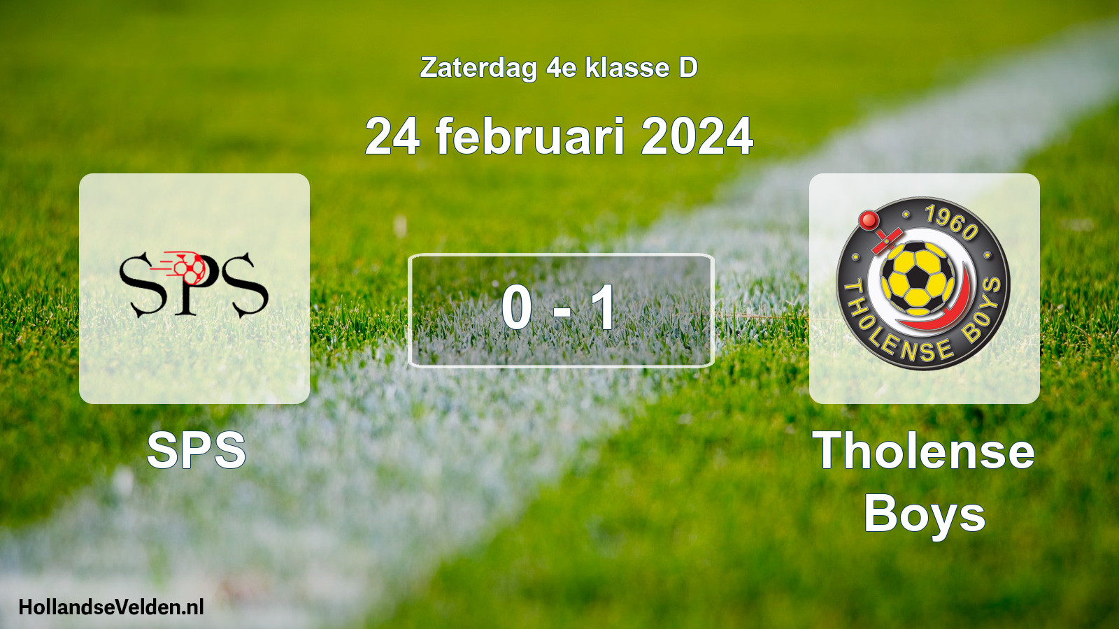 Total number of matches played: SPS - Tholense Boys 0 - 1 (24 February 2024)