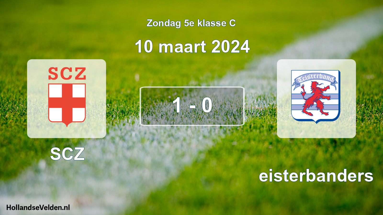 Total number of matches played: SCZ - Teisterbanders 1 - 0 (10 March 2024)