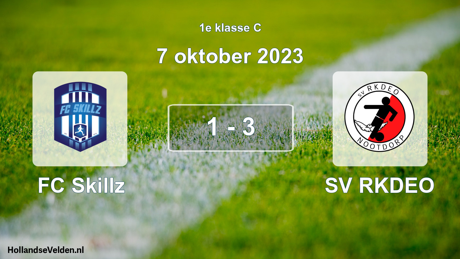Total number of matches played: FC Skillz - SV RKDEO 1 - 3 (7 October 2023)