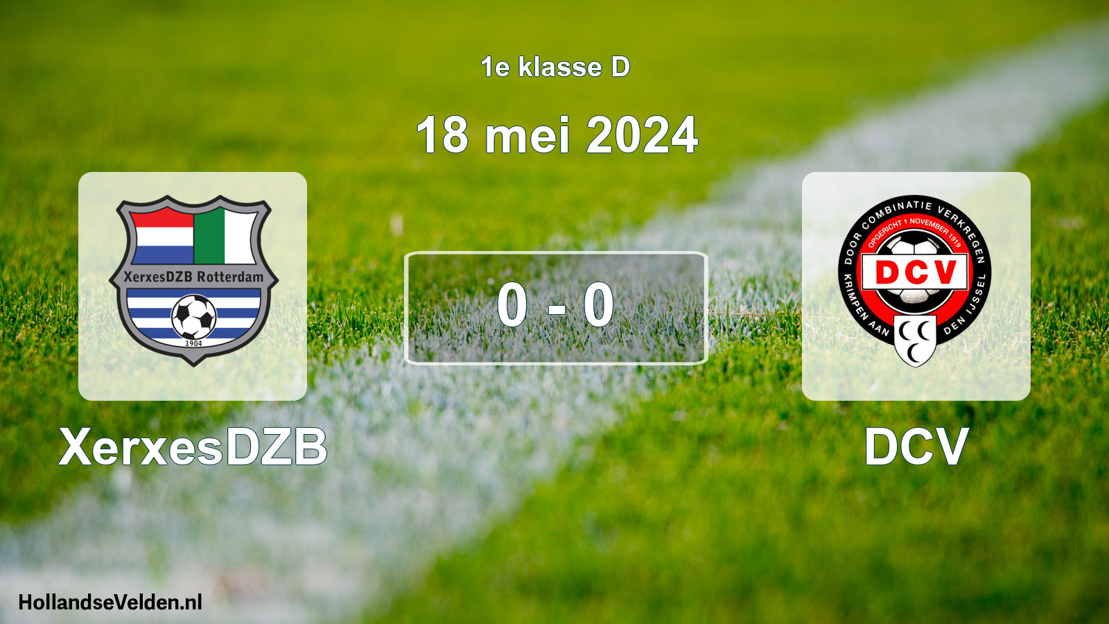 Total number of matches played: XerxesDZB - DCV 0 - 0 (18 May 2024)