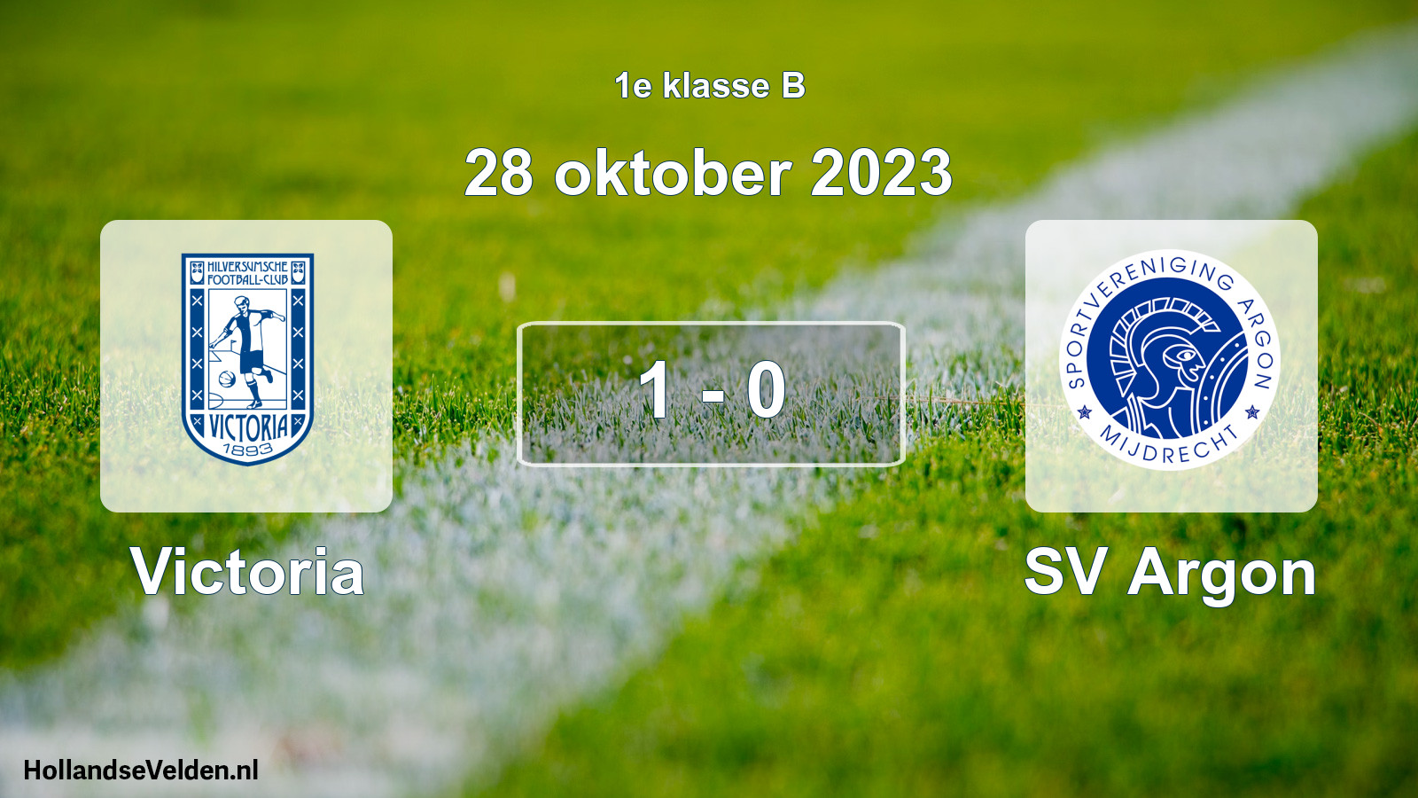 Total number of matches played: Victoria - SV Argon 1 - 0 (28 October 2023)