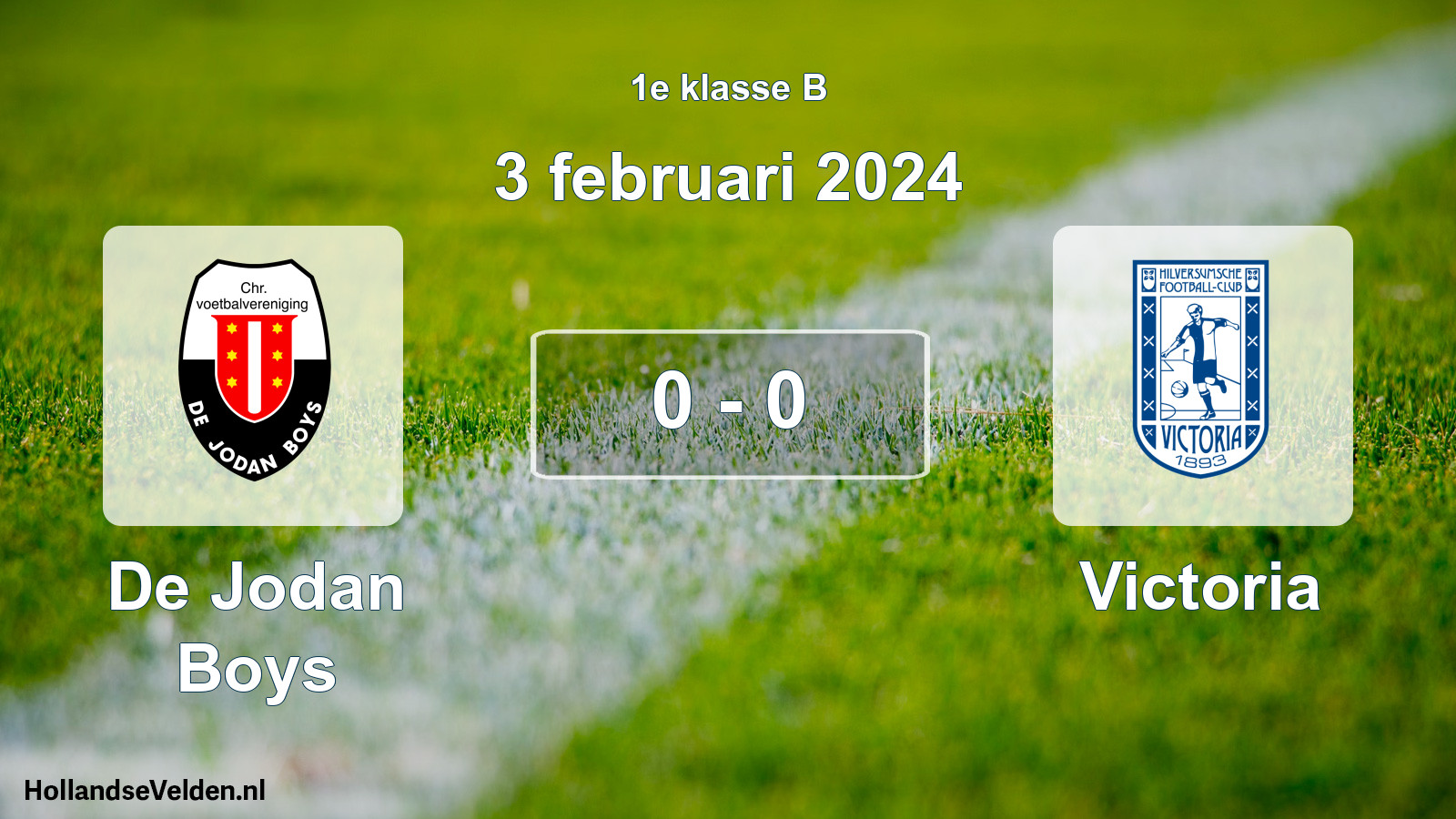 Total number of matches played: De Jodan Boys - Victoria 0 - 0 (3 February 2024)