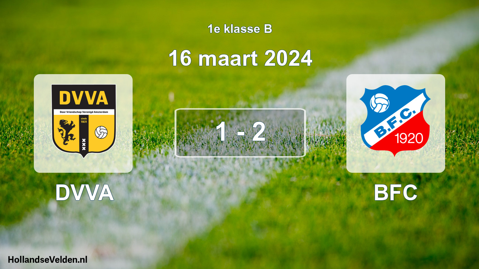 Total number of matches played: DVVA - BFC 1 - 2 (16 March 2024)