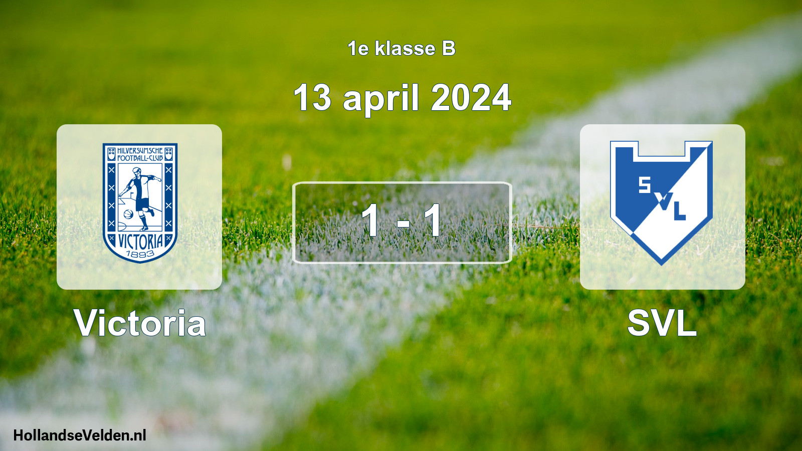 Total number of matches played: Victoria - SVL 1 - 1 (13 April 2024)