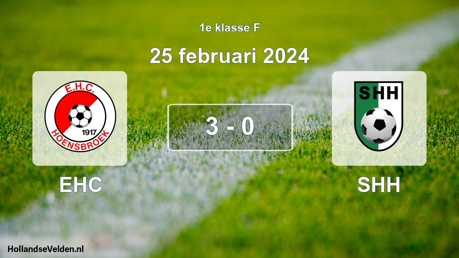 Total number of matches played: EHC - SHH 3 - 0 (25 February 2024)