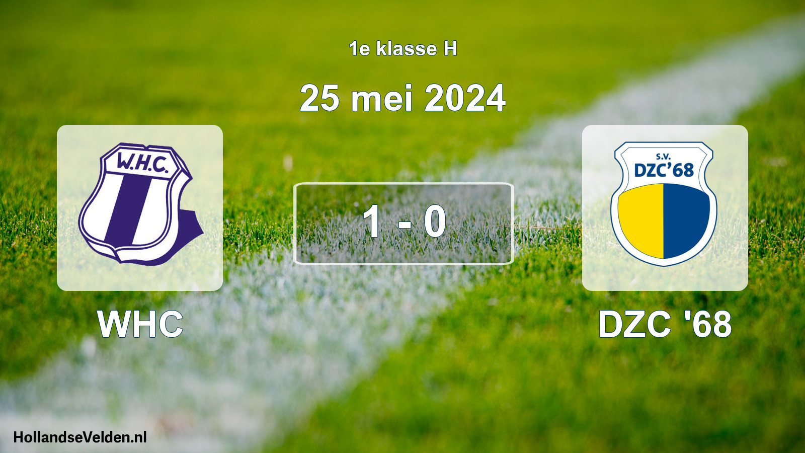Total number of matches played: WHC - DZC '68 1 - 0 (25 May 2024)