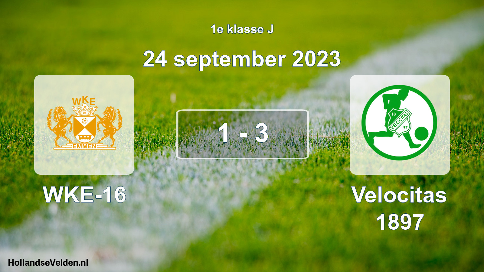 Total number of matches played: WKE-16 - Velocitas 1897 1 - 3 (24 September 2023)