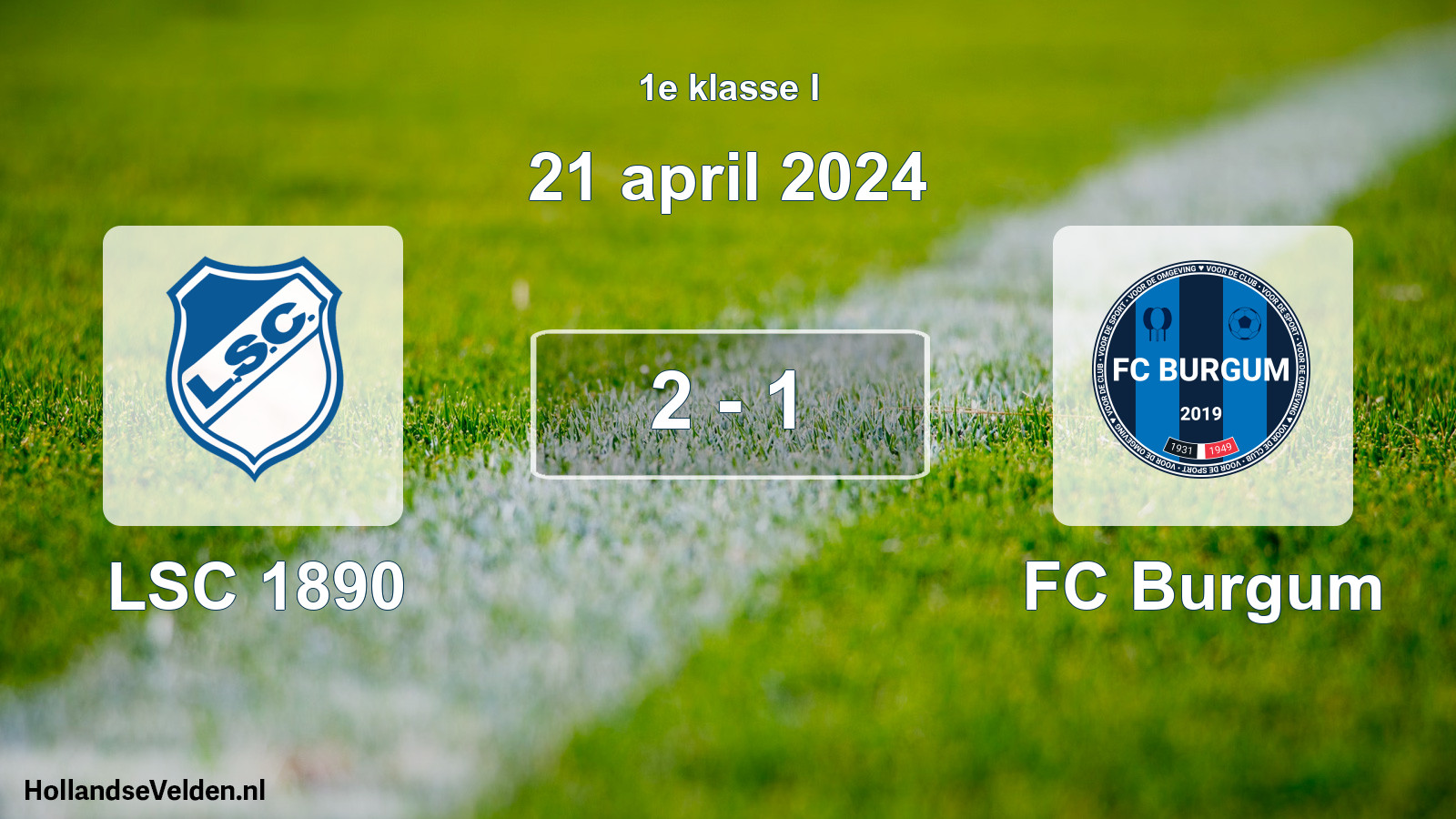 Total number of matches played: LSC 1890 - FC Burgum 2 - 1 (21 April 2024)