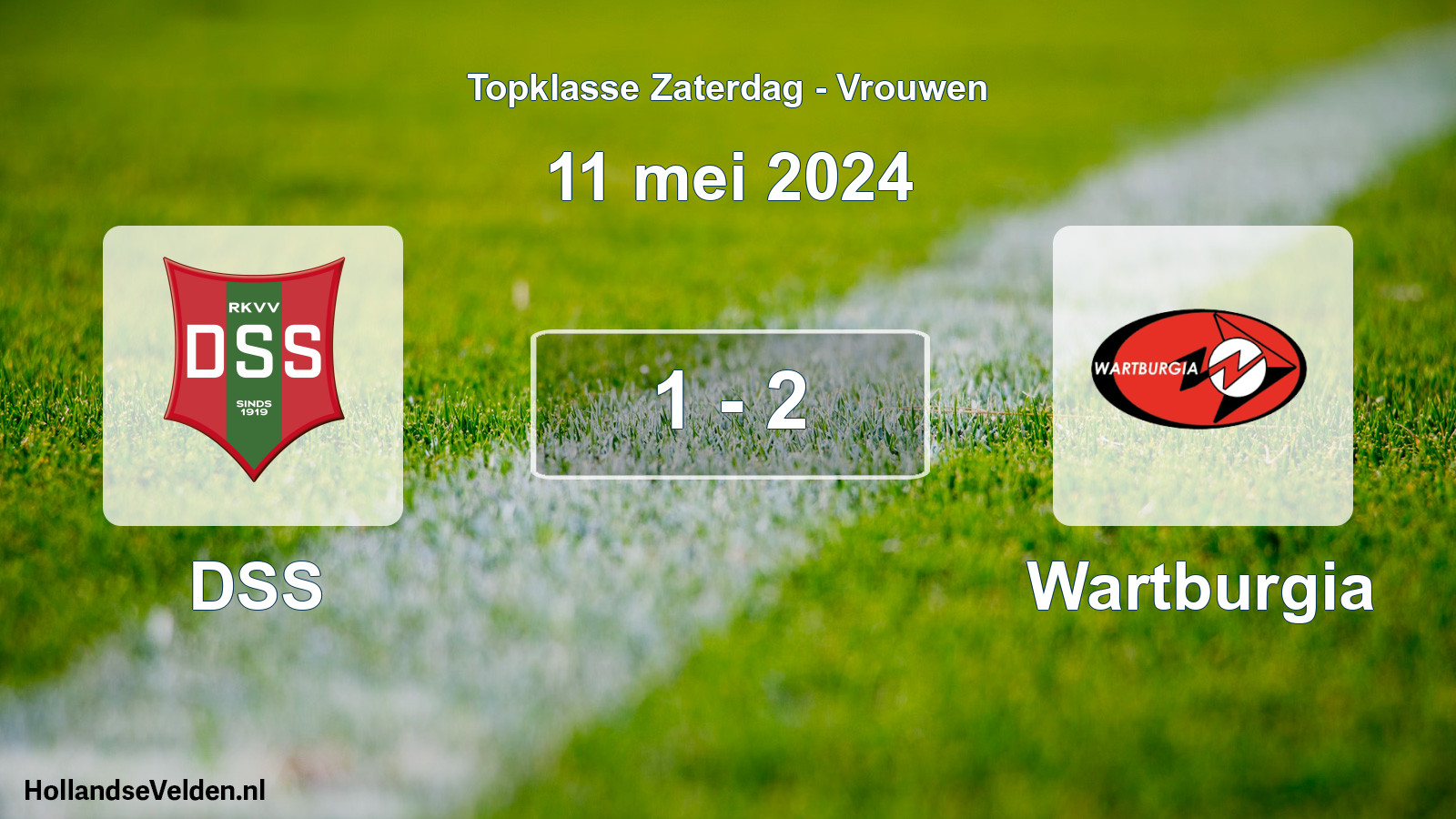 Total number of matches played: DSS - Wartburgia 1 - 2 (11 May 2024)