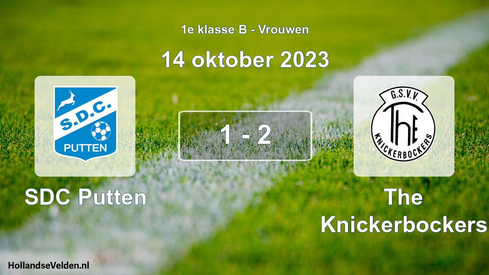 Total number of matches played: SDC Putten - The Knickerbockers 1 - 2 (14 October 2023)