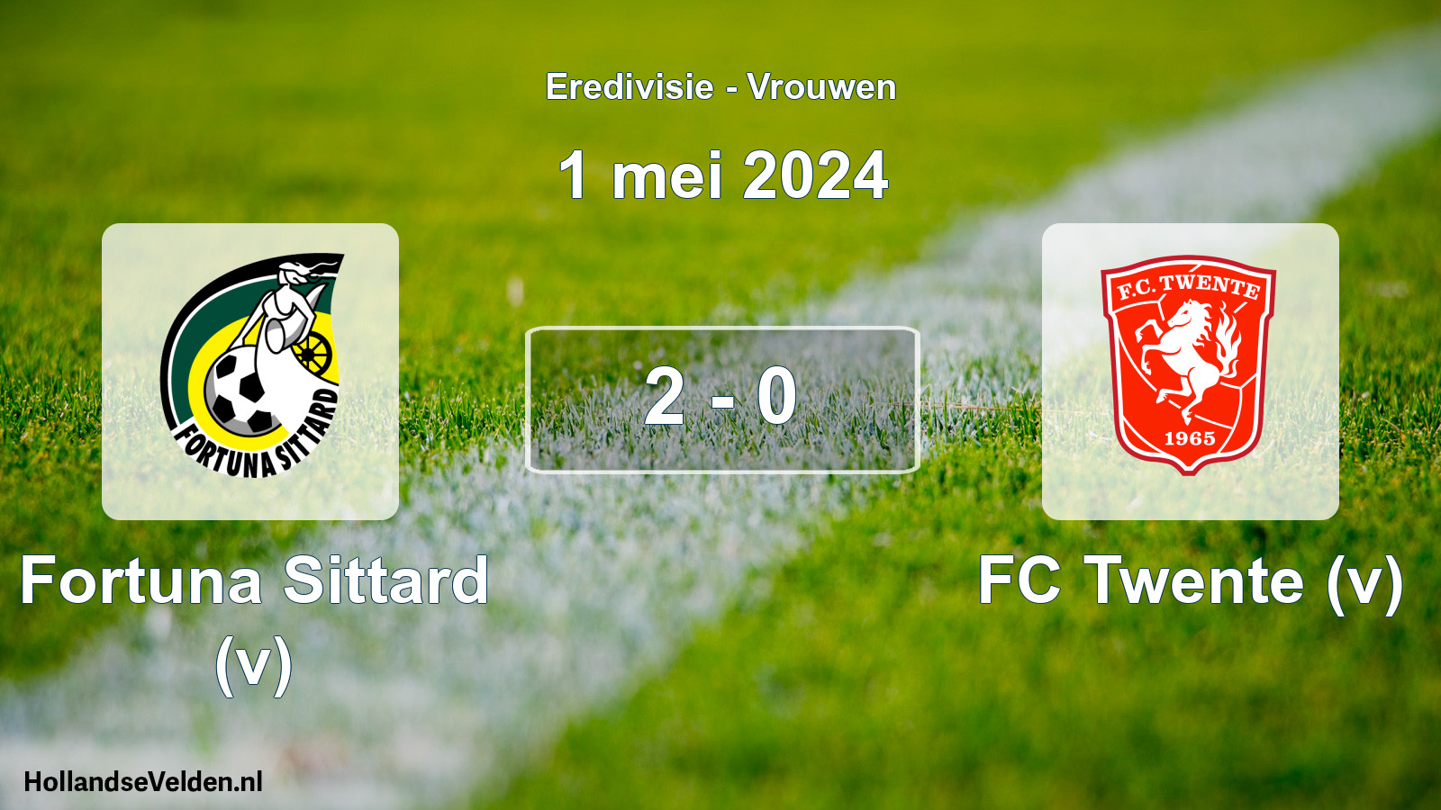 Total number of matches played: Fortuna Sittard (v) - FC Twente (v) 2 - 0 (1 May 2024)