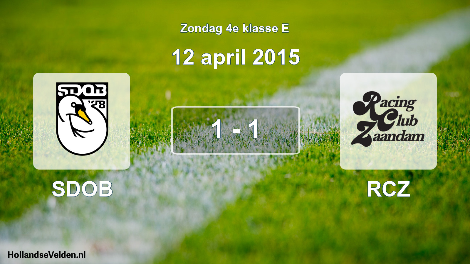 Total number of matches played: SDOB - RCZ 1 - 1 (12 April 2015)