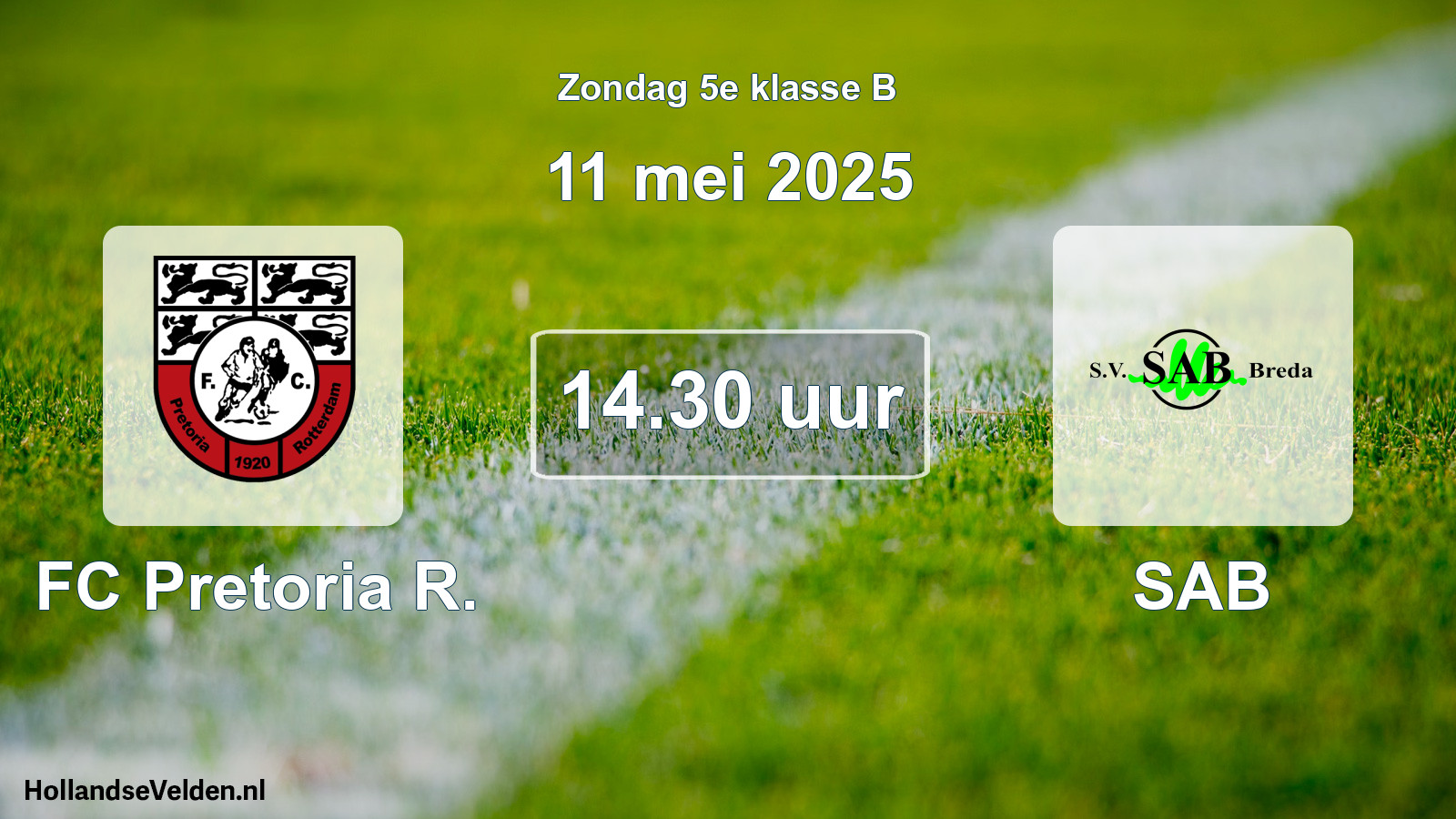 Scheduled Match: FC Pretoria R. - SAB (11 May 2025)