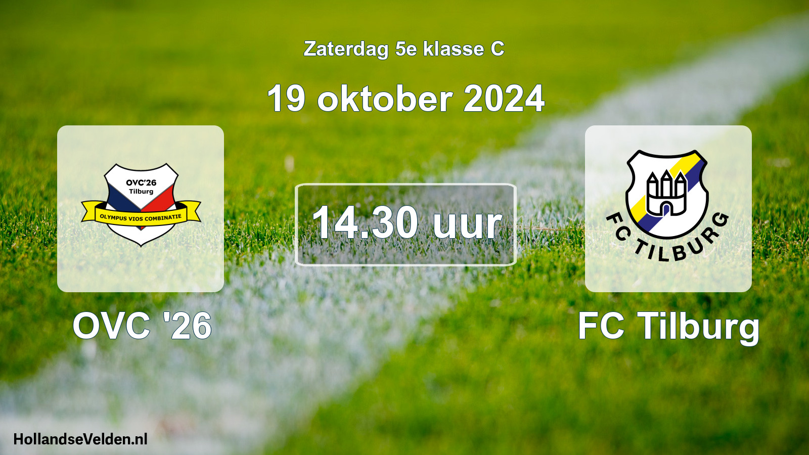 Scheduled Match: OVC '26 - FC Tilburg (19 October 2024)