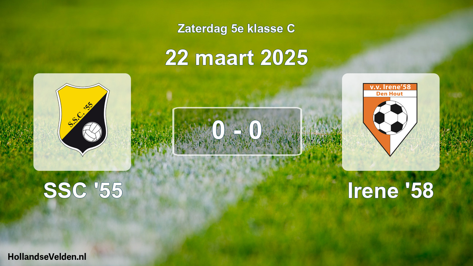 Total number of matches played: SSC '55 - Irene '58 0 - 0 (22 March 2025)