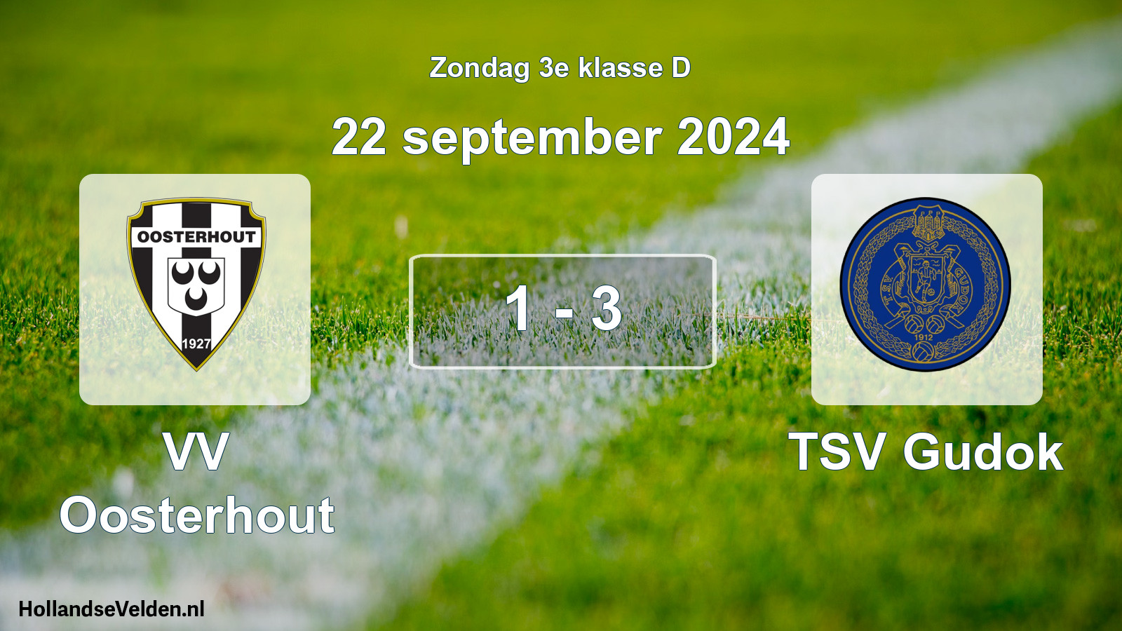Total number of matches played: VV Oosterhout - TSV Gudok 1 - 3 (22 September 2024)
