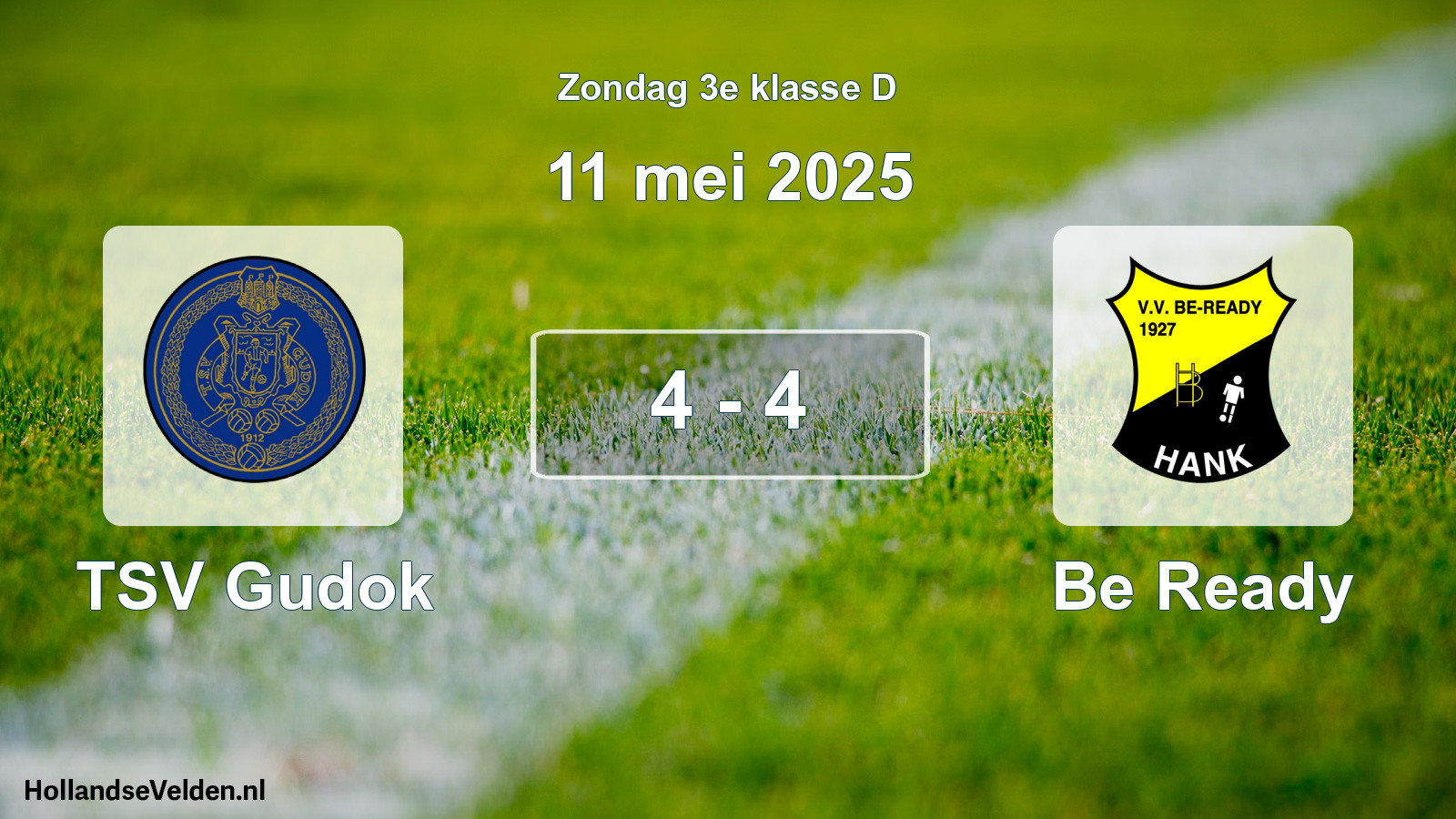 Total number of matches played: TSV Gudok - Be Ready 4 - 4 (11 May 2025)