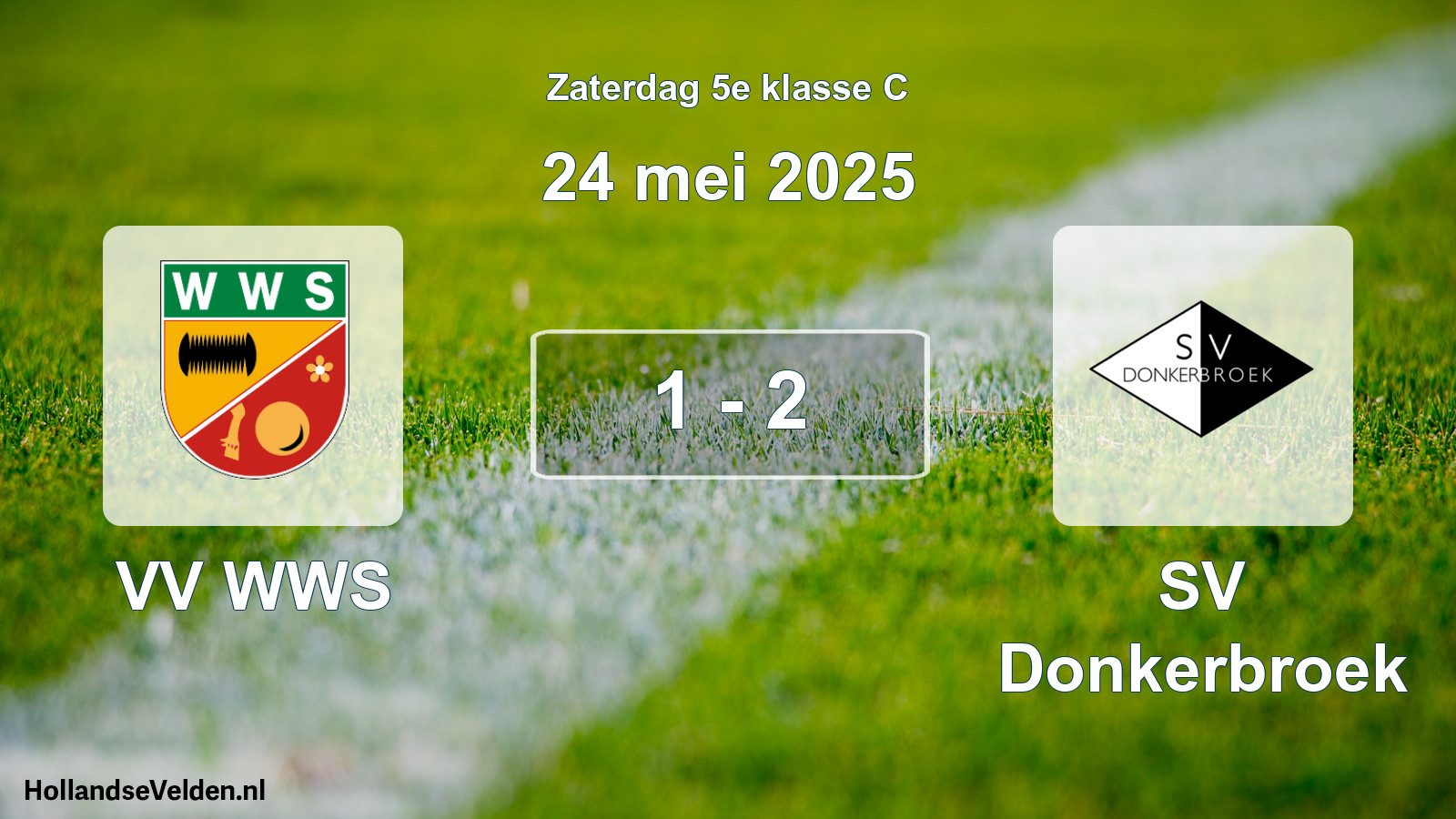 Total number of matches played: VV WWS - SV Donkerbroek 1 - 2 (24 May 2025)