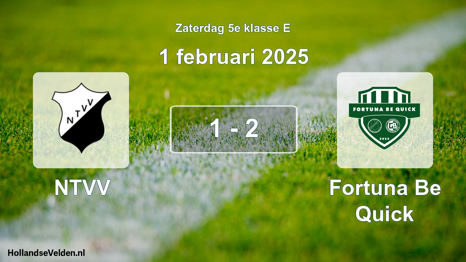 Total number of matches played: NTVV - Fortuna Be Quick 1 - 2 (1 February 2025)