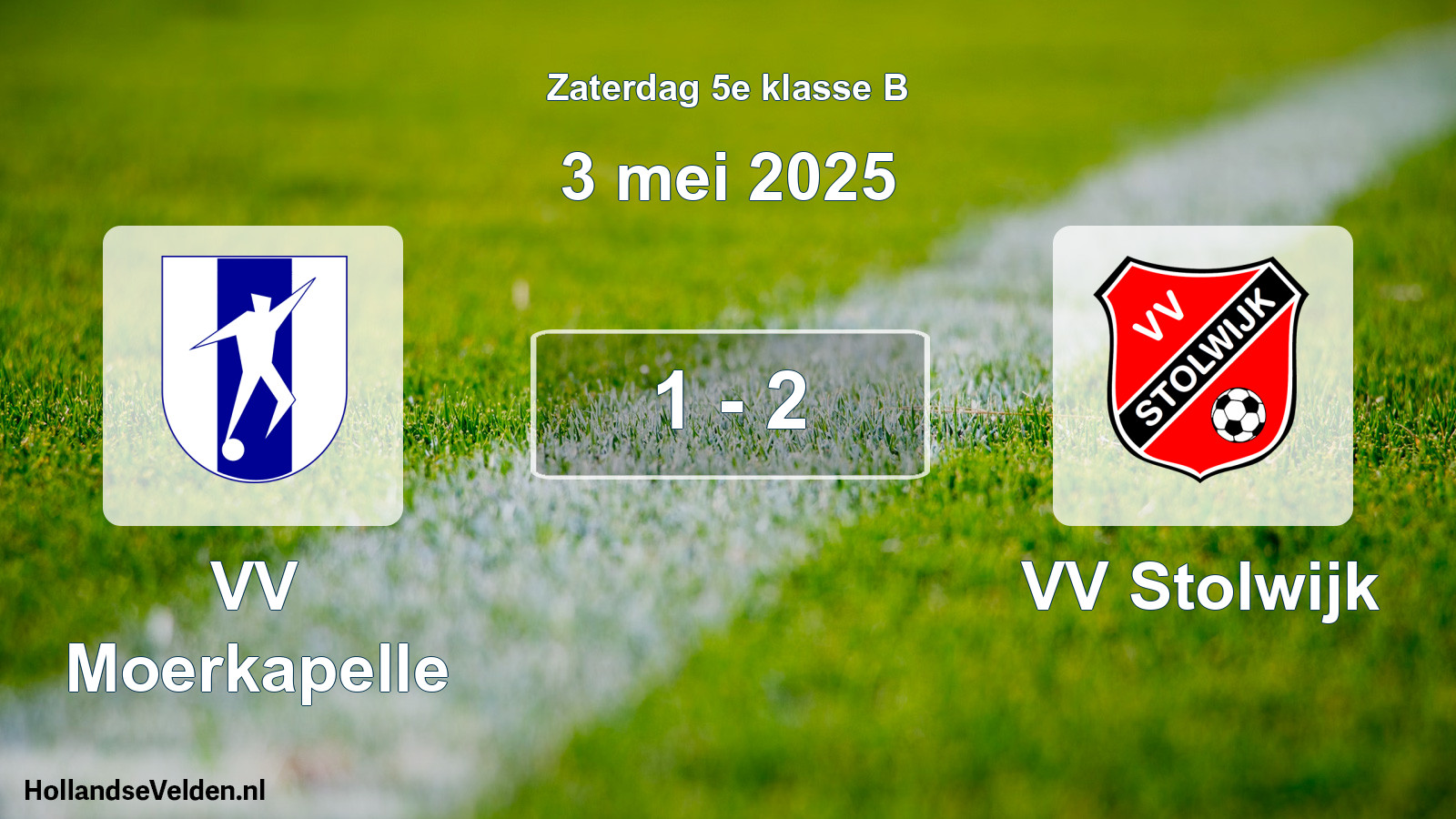 Total number of matches played: VV Moerkapelle - VV Stolwijk 1 - 2 (3 May 2025)