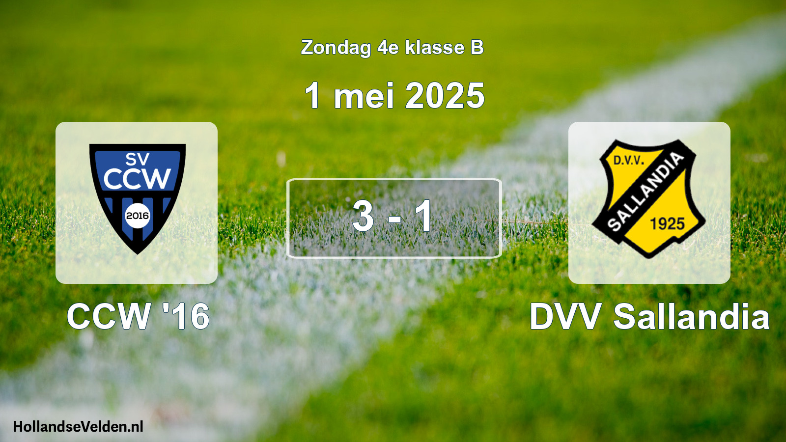 Total number of matches played: CCW '16 - DVV Sallandia 3 - 1 (1 May 2025)
