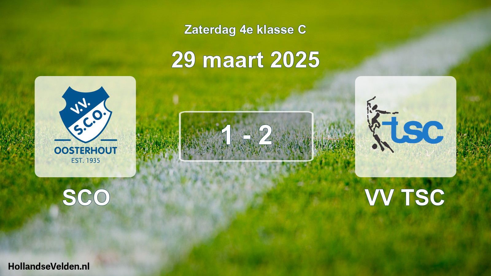 Total number of matches played: SCO - VV TSC 1 - 2 (29 March 2025)