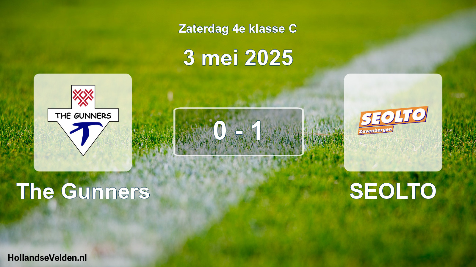 Total number of matches played: The Gunners - SEOLTO 0 - 1 (3 May 2025)