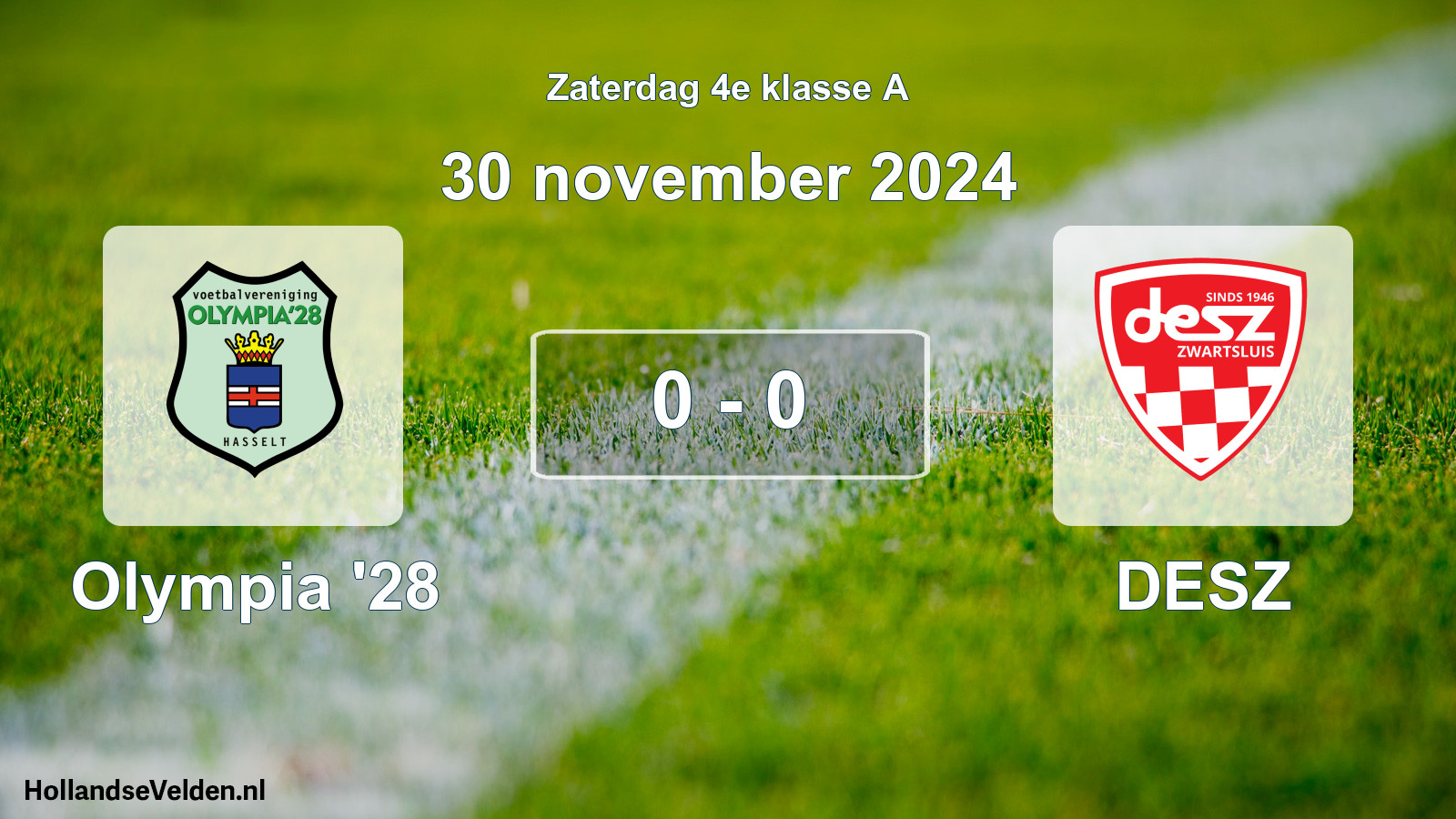 Total number of matches played: Olympia '28 - DESZ 0 - 0 (30 November 2024)