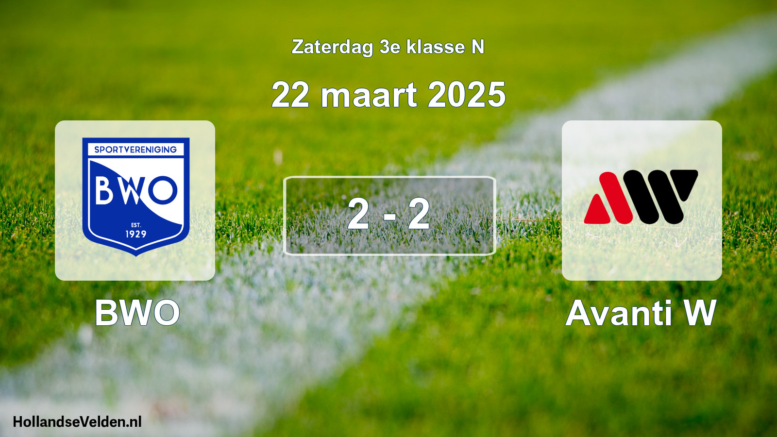 Total number of matches played: BWO - Avanti W 2 - 2 (22 March 2025)
