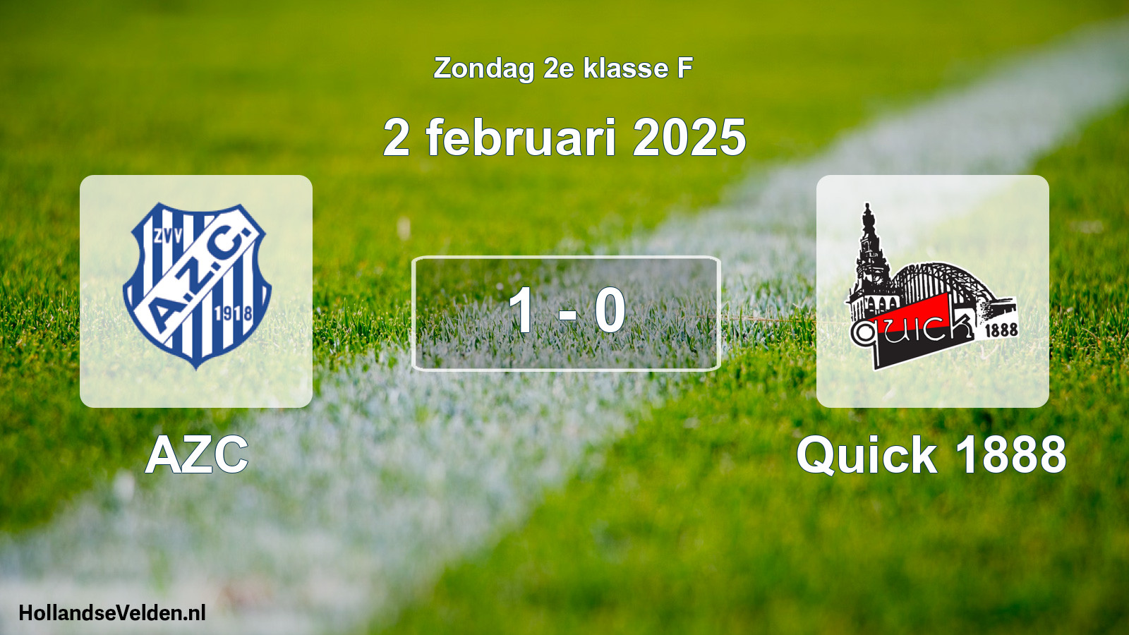 Total number of matches played: AZC - Quick 1888 1 - 0 (2 February 2025)