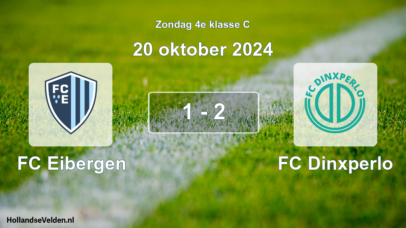 Total number of matches played: FC Eibergen - FC Dinxperlo 1 - 2 (20 October 2024)