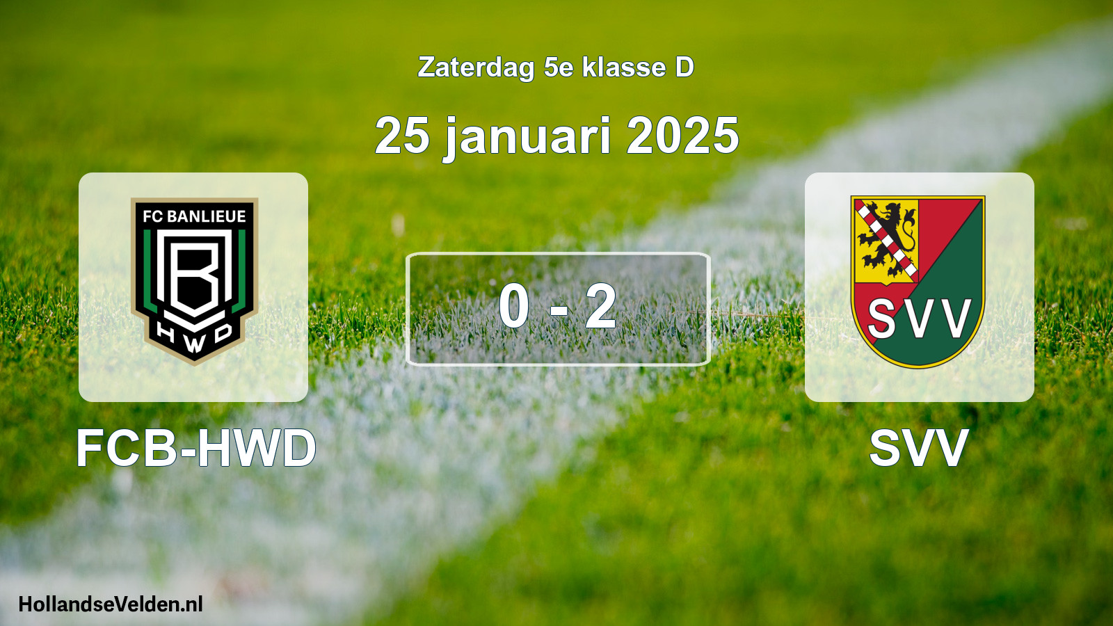Total number of matches played: FCB-HWD - SVV 0 - 2 (25 January 2025)