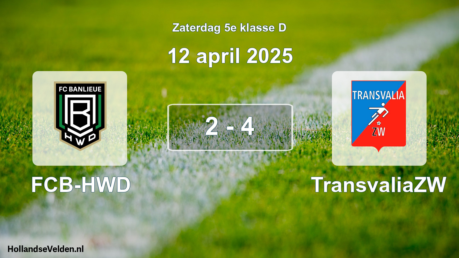 Total number of matches played: FCB-HWD - TransvaliaZW 2 - 4 (12 April 2025)