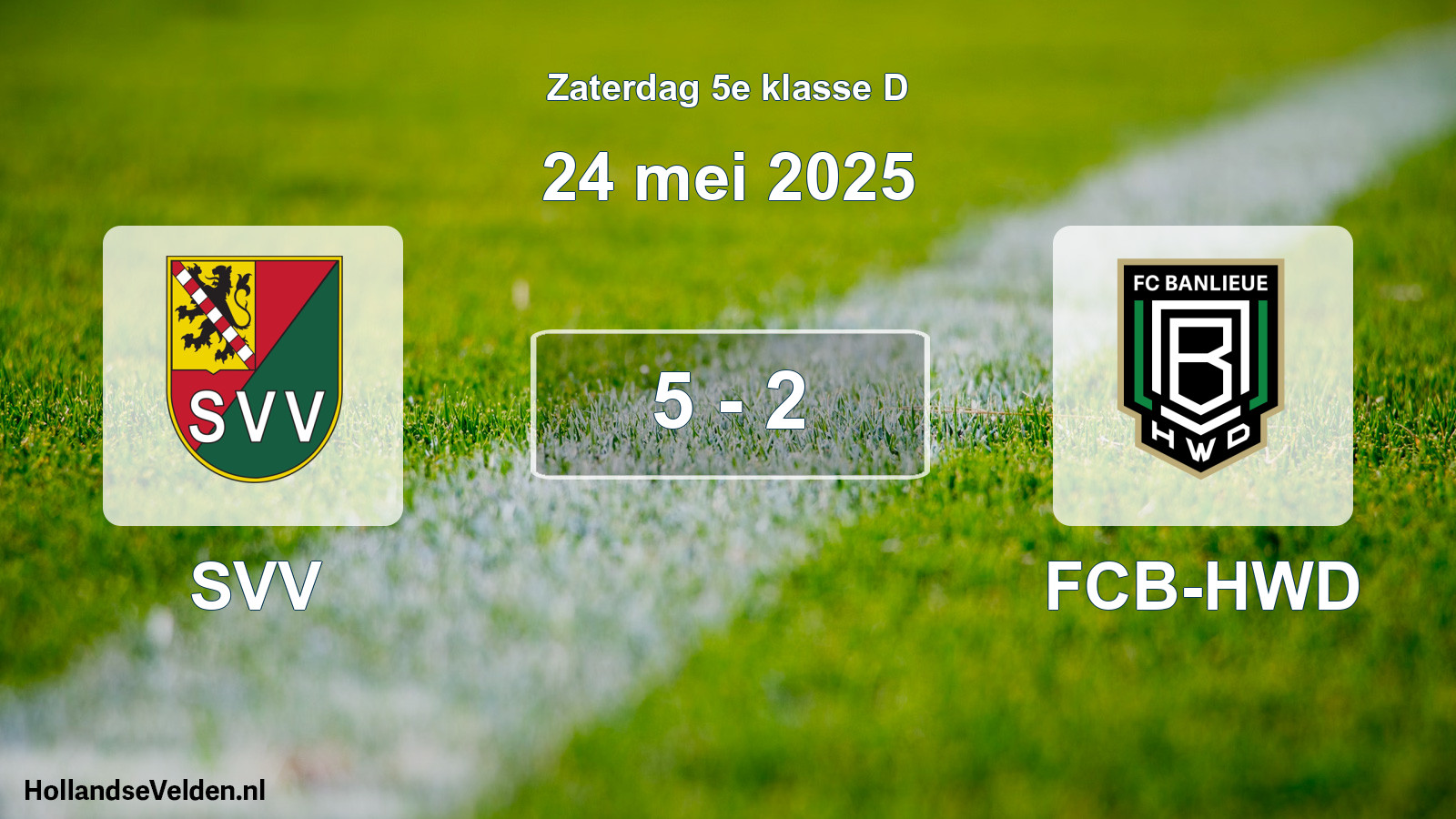 Total number of matches played: SVV - FCB-HWD 5 - 2 (24 May 2025)