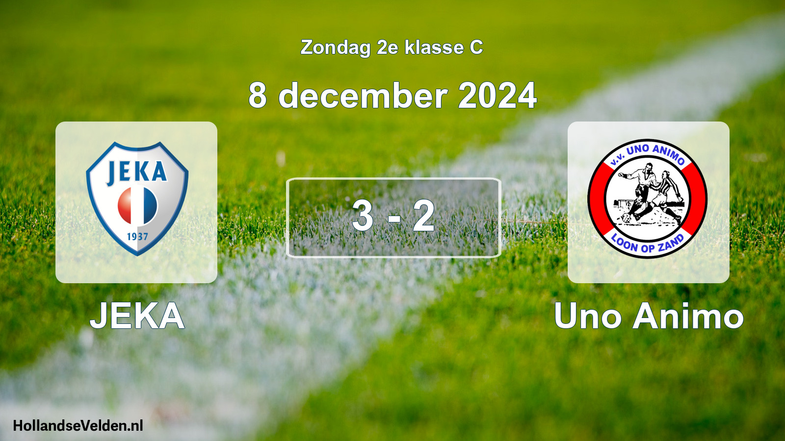 Total number of matches played: JEKA - Uno Animo 3 - 2 (8 December 2024)